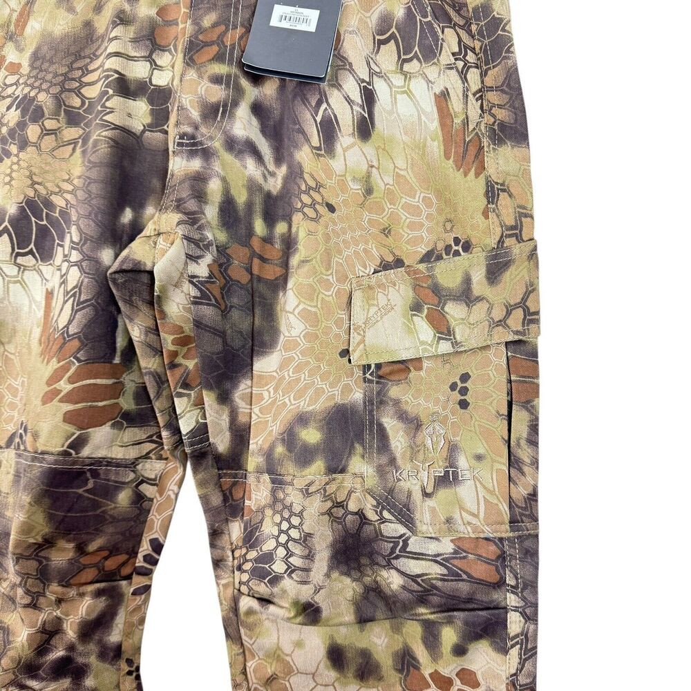 Kryptek Pants Men Size  L L Highlander Stalker Camo Tall Hunting 16STABH5L - Picture 4 of 16